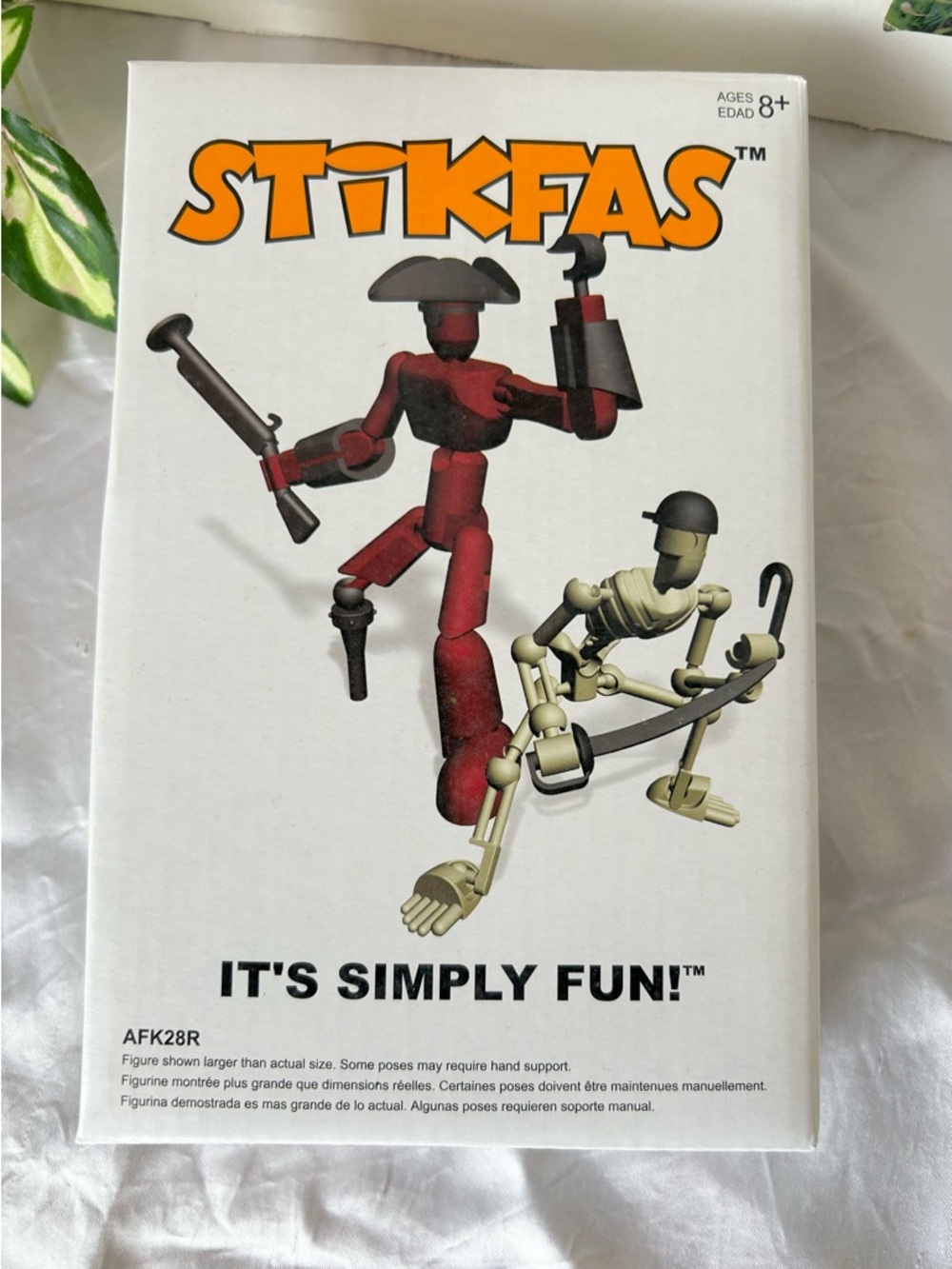2004 STIKFAS Alpha Male Pirate with Skelton BRAND SPANKING NEW!
